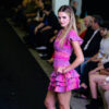 Fuchsia Ruffles Dress