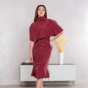 Amor Vivo Burgundy Dress