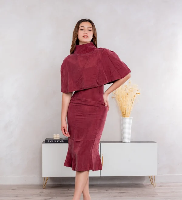 Amor Vivo Burgundy Dress