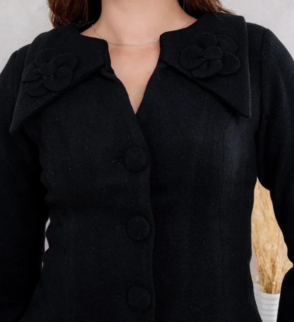 Black Wool Coat