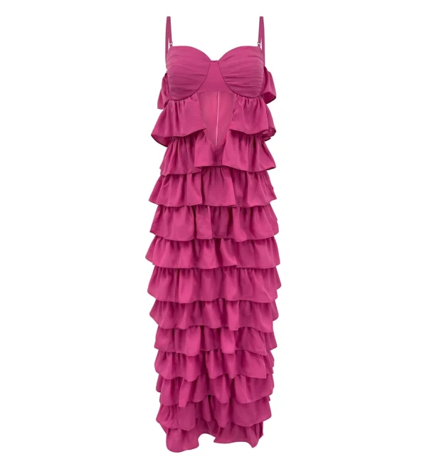 Escamas Pink Dress