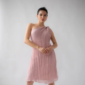 Pink Knotted Dress