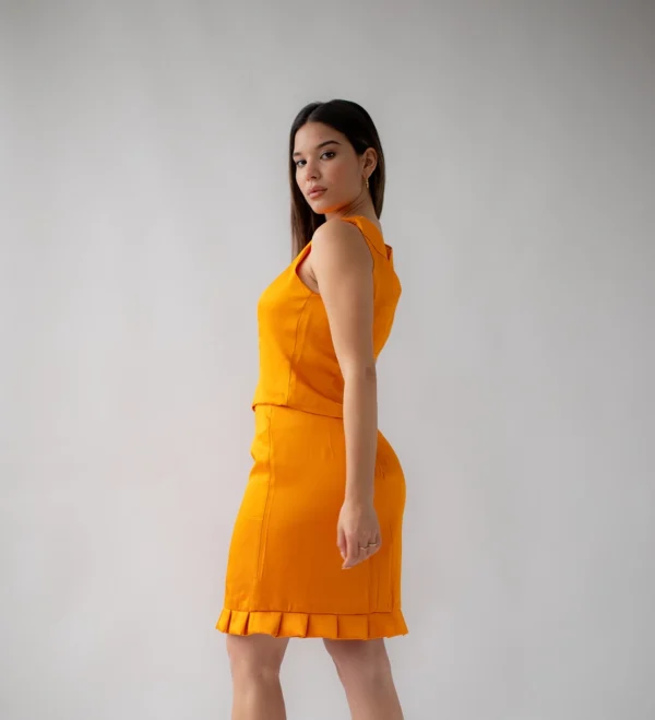 Two Matching Orange Pieces - Image 2
