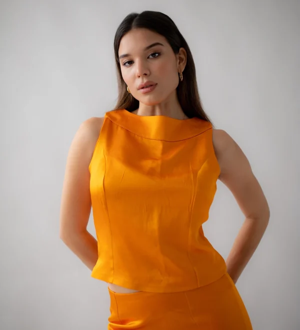 Two Matching Orange Pieces - Image 3