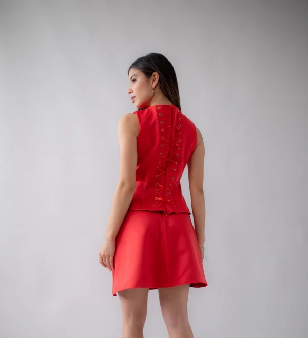 Two Matching Red Pieces - Image 2